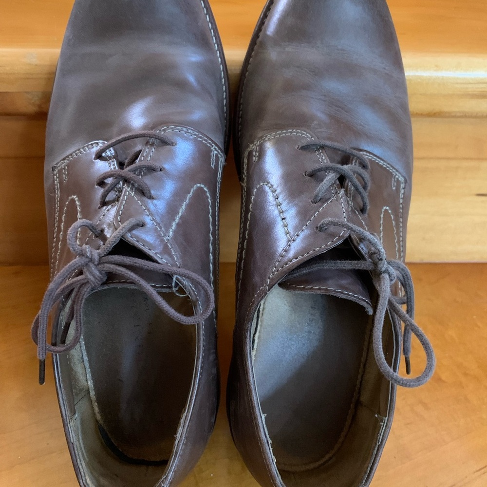 Bostonian Dark Brown Leather Oxfords